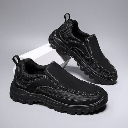 Men's Lightweight Breathable Casual Orthopedic Slip-On Walking Shoes