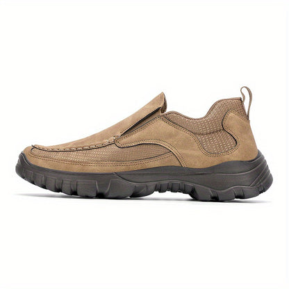 Men's Lightweight Breathable Casual Orthopedic Slip-On Walking Shoes