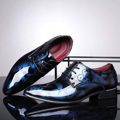 Marco Vittorio™ Handcrafted Floral Oxford Shoes