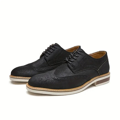 Rustic Charm™ Classic Suede Brogues