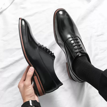 Power Derby™ Classic Leather Oxfords