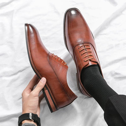 Power Derby™ Classic Leather Oxfords