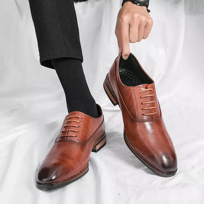 Power Derby™ Classic Leather Oxfords