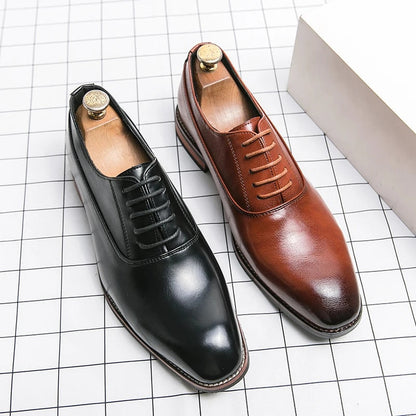 Power Derby™ Classic Leather Oxfords