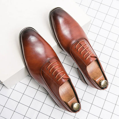 Power Derby™ Classic Leather Oxfords